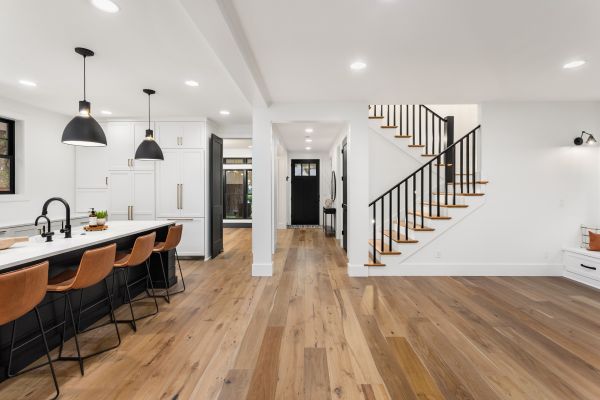 Kitchen Floor Replacement in Evanston