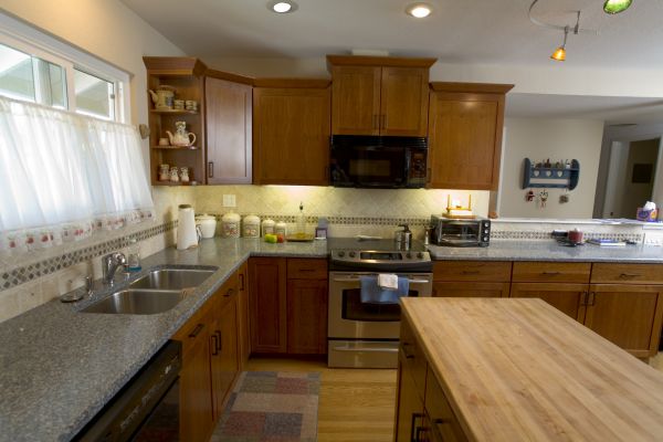 Cherry Cabinet Remodeling in Evanston
